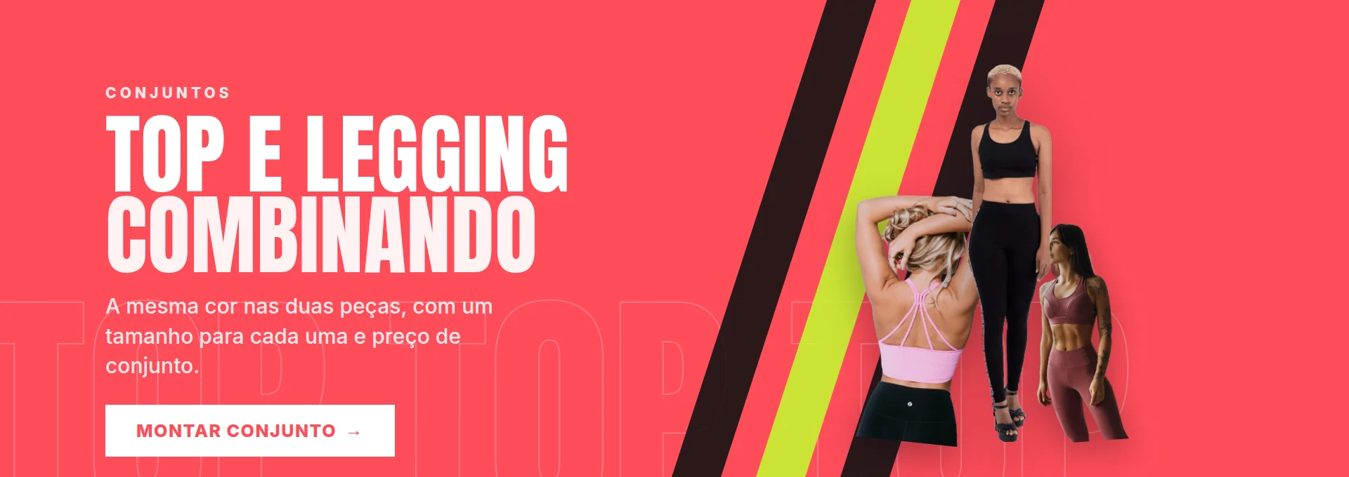 Ritmo Forte — Top e legging
